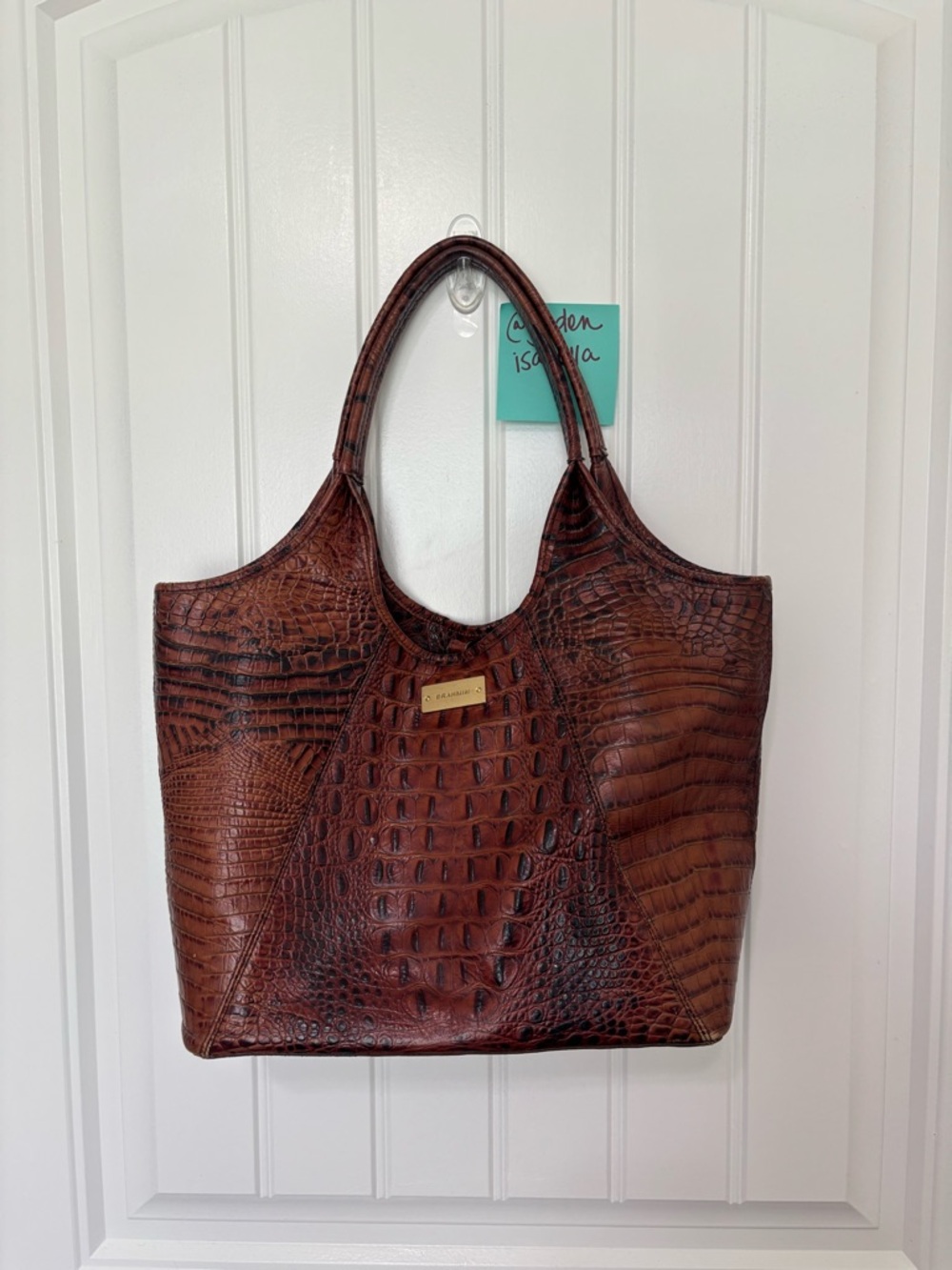 Brown Brahmin Leather Tote Bag